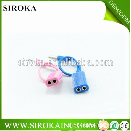3.5mm audio splitter adapter 18cm lenght splitter audio adapter for earphone